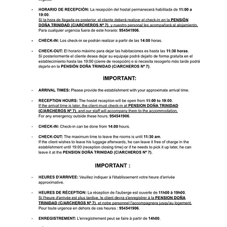 Fabiola Vendégház Sevilla